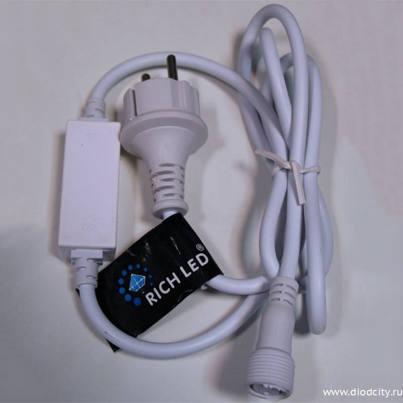 Блок питания для мерцающих изделий Rich LED для соединения до 10 шт