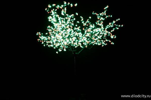 Светодиодное дерево"Сакура" 2.5 х 2.0м, мульти
