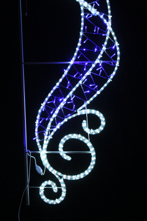 Световая консоль " Синяя волна" 150х55 см 