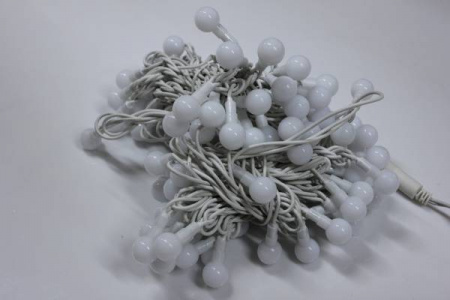 Гирлянда "Мультишарики", длина 15 м, D - 25 мм, мульти/быстрая смена цвета