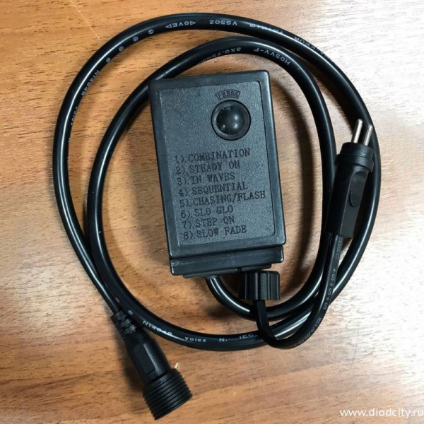 Контроллер для гирлянд 3 нити по 20 метров