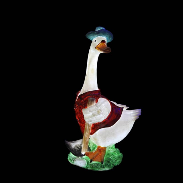 Объемная фигура из стекловолокна "Утка", 42*32*72 см, 24 В