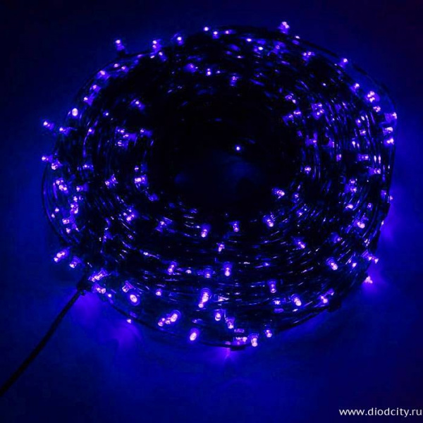 Гирлянда  "Клип Лайт", синие  диоды