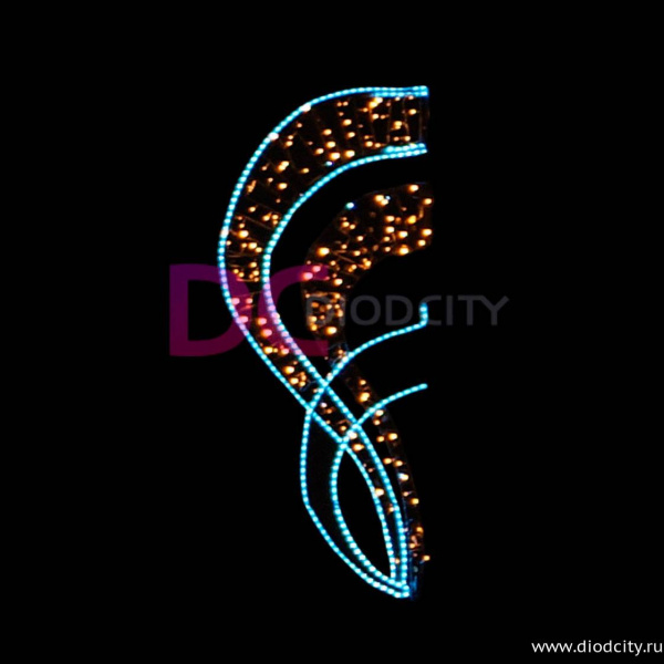 Светодиодная консоль "Прованс", 165 см Светодиодная консоль "Прованс", 165 см