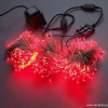 Гирлянда "Клип Лайт Спайдер" 3 нити по 20 м, красные диоды, мерцающая