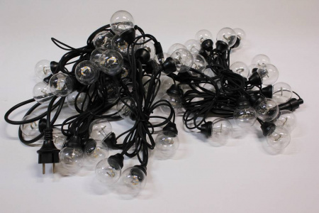 Гирлянда Белт Лайт 50 ламп, цвет теплый белый, длина 10 м