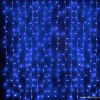 Световой занавес "Дождь" 2*3м, синие диоды, провод каучук