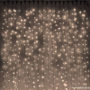 Светодиодный занавес "Дождь", 2 х 6м. теплый белый