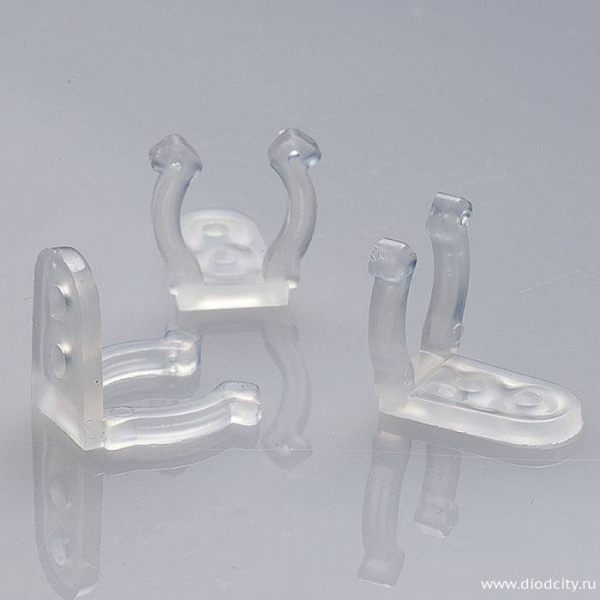 Клипса Монтажная для Дюралайта диаметром 13мм, 16мм