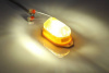 Строб лампа ксеноновая  накладная,  желтая
