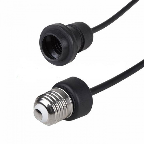 Удлинитель E27 с проводом 20/30/50 см