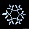 Светодиодная  Снежинка 40 * 40 см, белая