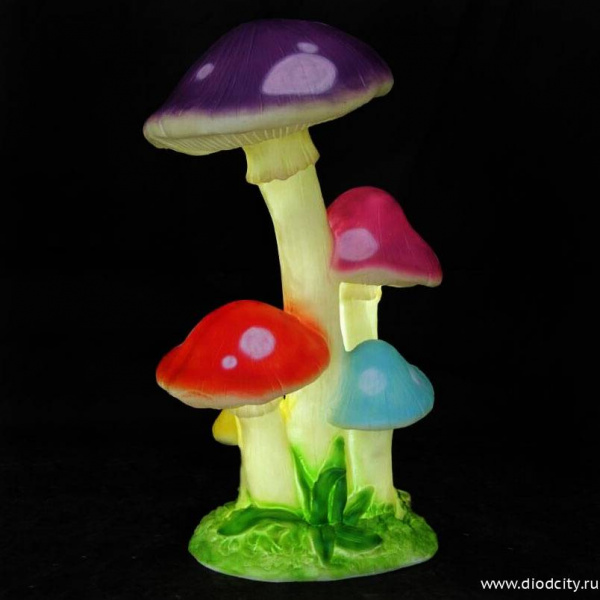 Объемная фигура из стекловолокна "Грибы большие"