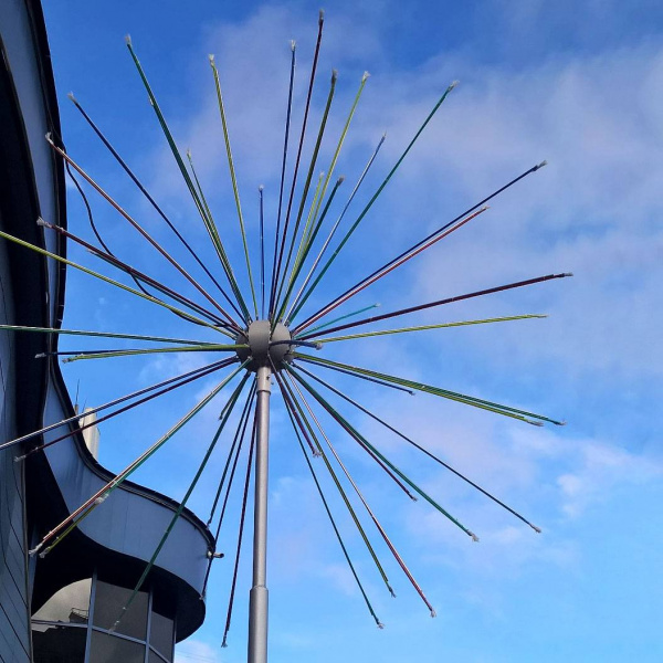 Светодиодный фейерверк "Шар" 3 х 3 м, мульти, 48 лучей