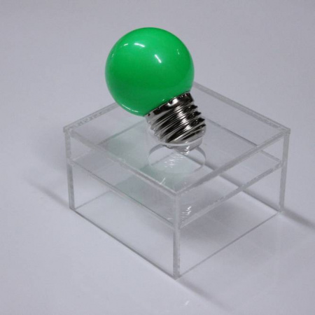 Светодиодная лампа для Белт Лайта 220V-0.5Вт зеленая D45 (диммируемая)