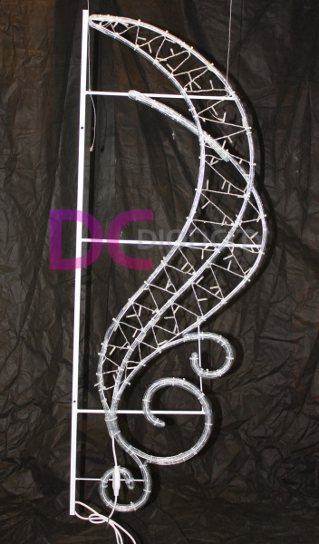 Световая консоль " Синяя волна" 150х55 см  Световая консоль " Синяя волна" 150х55 см