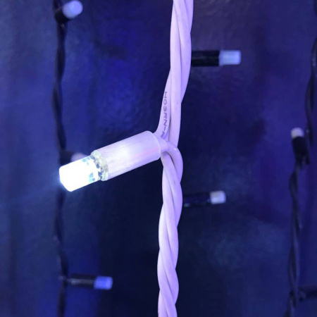 Световой занавес "Дождь" 2*3м, красные диоды, провод каучук