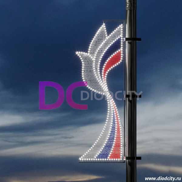 Световая консоль "Птица мира" 181*61 см Световая консоль "Птица мира" 181*61 см