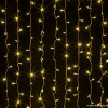 Светодиодный занавес "Дождь", 2 х 1.5м желтые диоды IP65