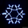 Светодиодная  Снежинка 40 * 40 см, синяя