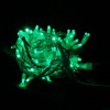 Гирлянда  LED Стринг Лайт, 10м, зеленый, IP65 (провод каучук)