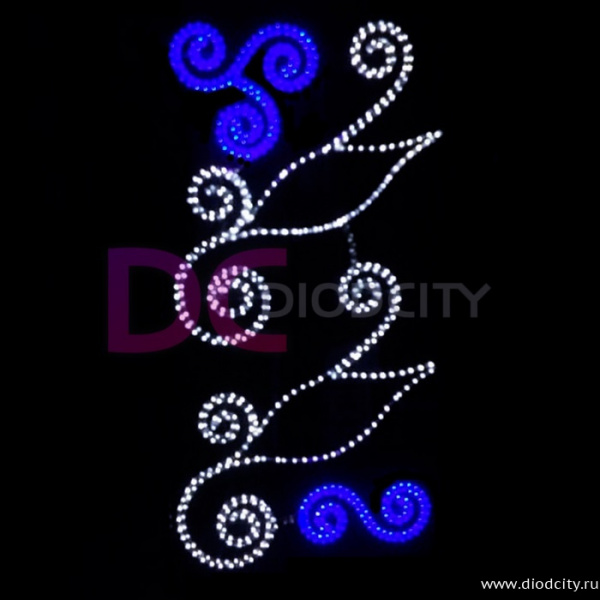 Светодиодная консоль "Тобико", 200х100 см Светодиодная консоль "Тобико", 200х100 см