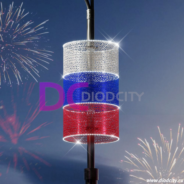 Световая консоль "Цилиндр Триколор" 160*98 см