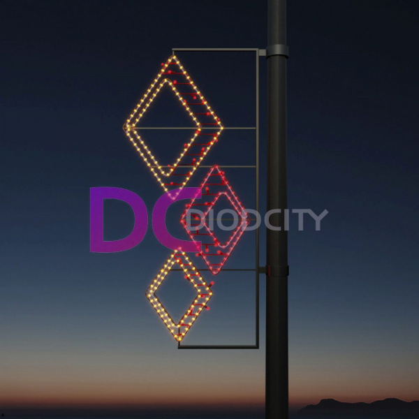 Светодиодная консоль "Разноцветие форм" 150*60 см Светодиодная консоль "Разноцветие форм" 150*60 см