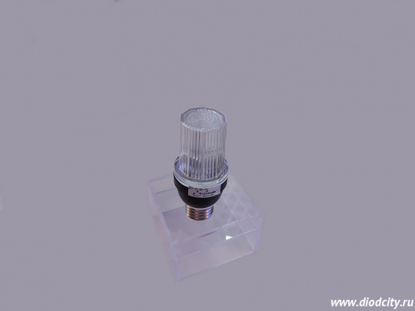 Строб лампа ксеноновая  цоколь Е27,  белая Строб лампа ксеноновая  цоколь Е27,  белая