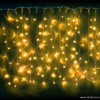 Световой занавес "Дождь" 2*1.5м, желтые диоды,провод каучук