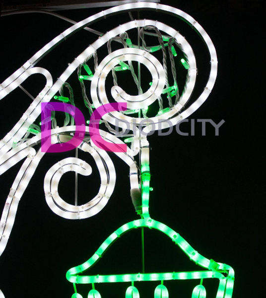 Светодиодная консоль "Фонарь", 110х60х3 см Светодиодная консоль "Фонарь", 110х60х3 см