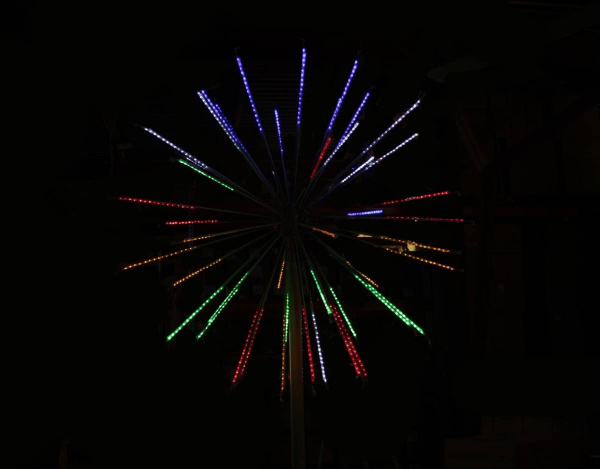 Светодиодный фейерверк "Шар" 5 х 5 м, мульти