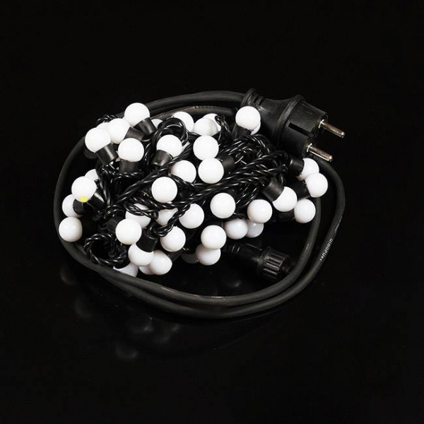 Гирлянда "Мультишарики - мини", длина 10 м, цвет белый