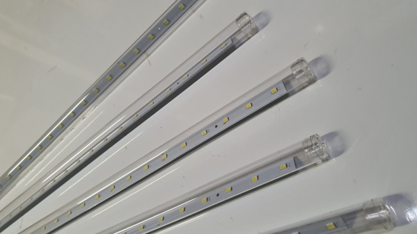 Гирлянда "Тающие сосульки", 10 шт х 50 см, длина 4.5 м, 12 В, цвет  белый