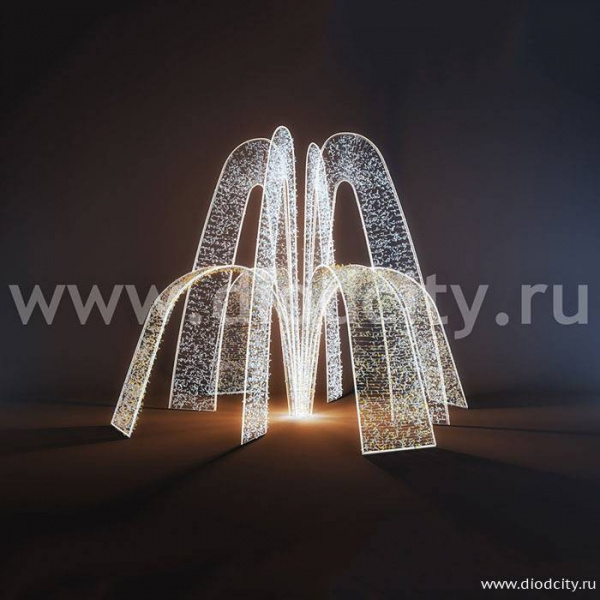 Световой фонтан «Горка»