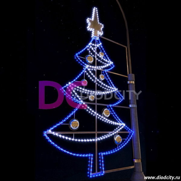 Световая консоль "Ёлка" 190*90 см Световая консоль "Ёлка" 190*90 см