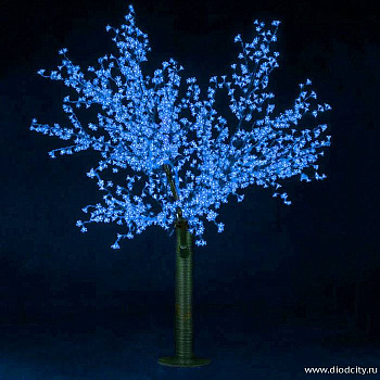 Светодиодное дерево"Сакура" 1.9 х 1.5м, синие