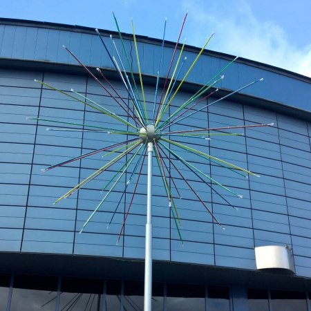 Светодиодный фейерверк "Шар" 4 х 4 м, мульти, 48 лучей