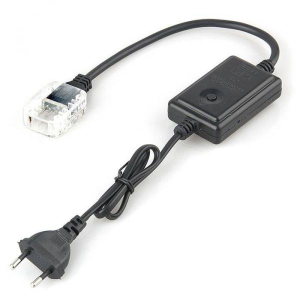 Контроллер 2х канальный для плоского дюралайта ( на 100м)