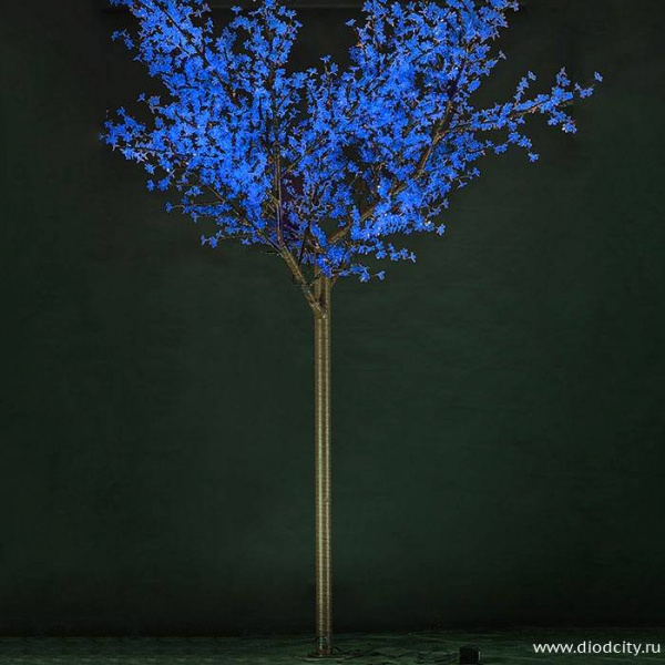 Светодиодное дерево"Сакура" 3.6 х 3.0м, синие