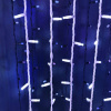 Световой занавес "Дождь" 2*3м, зеленые диоды, провод каучук