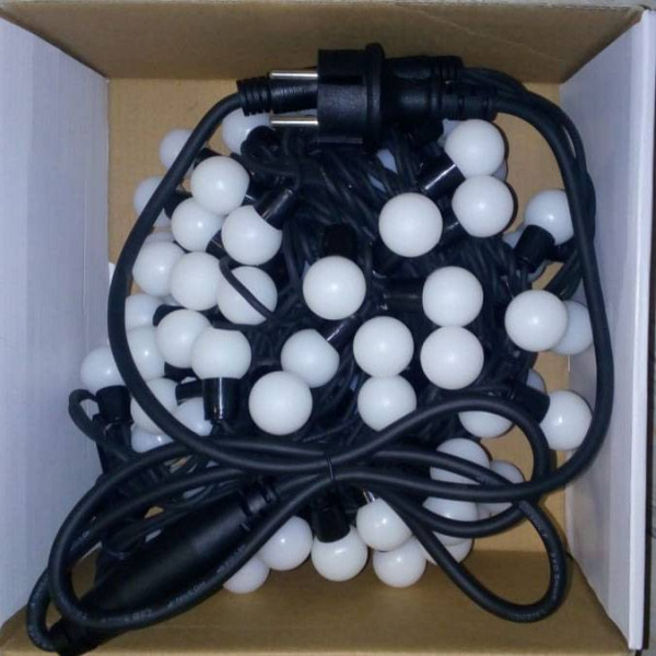 Гирлянда "Мультишарики", длина 15 м, D - 25 мм, зеленый