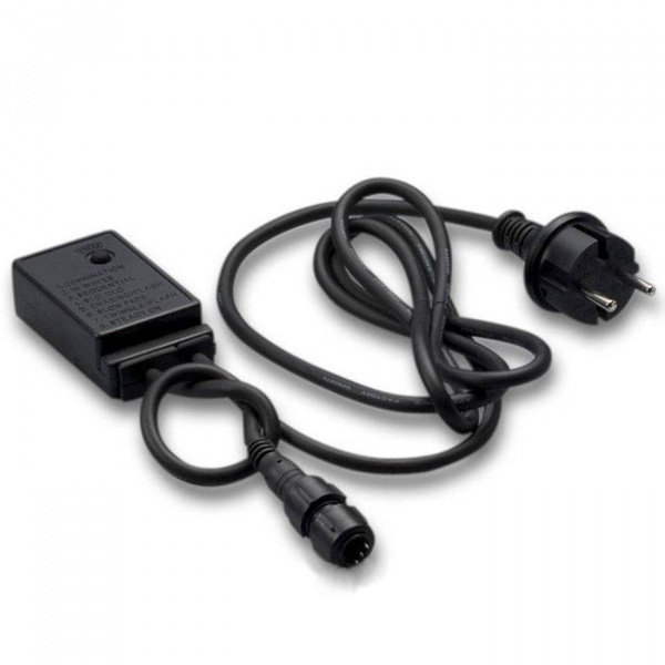 Контроллер 2х канальный для круглого дюралайта (на 20м)